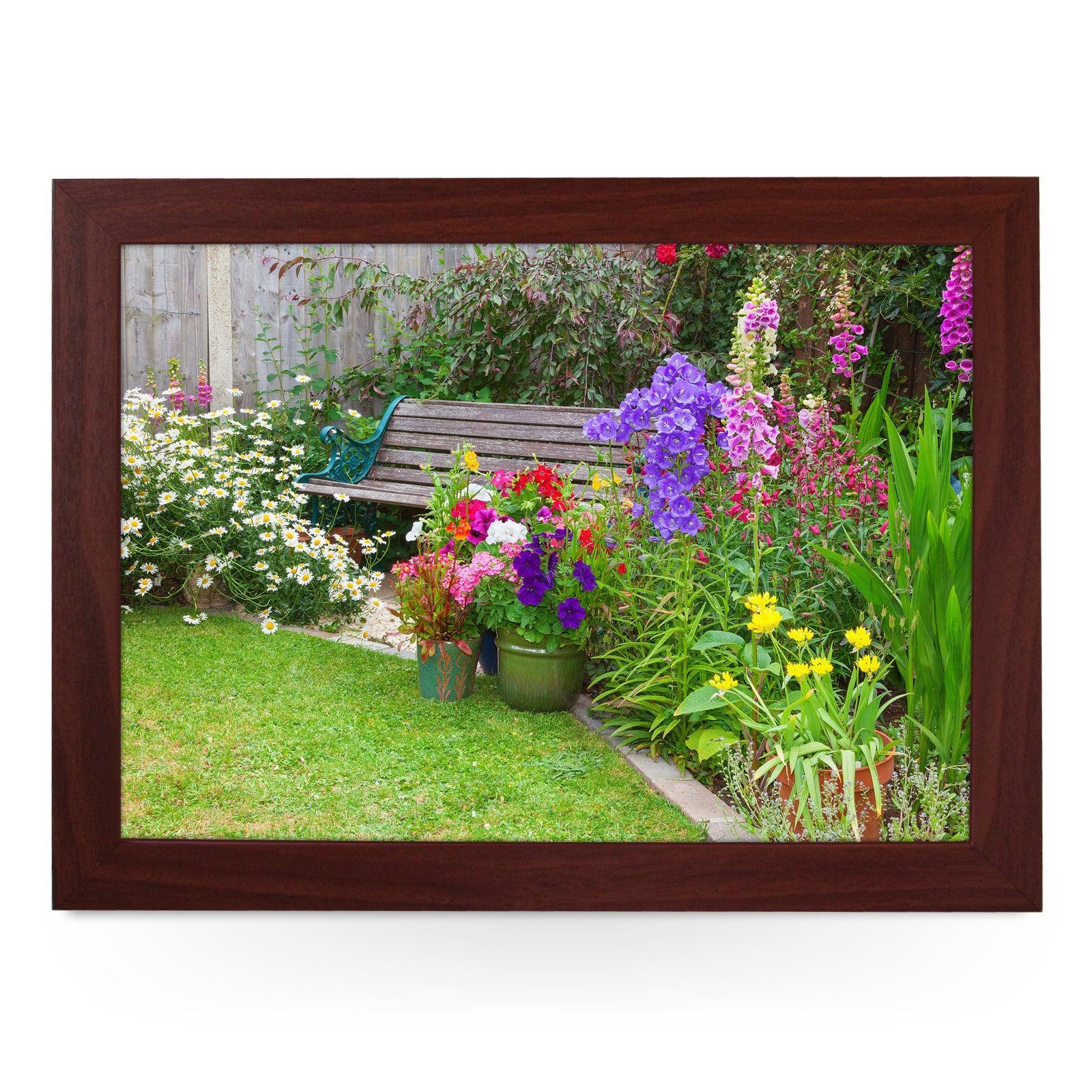 Garden Bench Lap Tray - L0228 Personalised Lap Trays