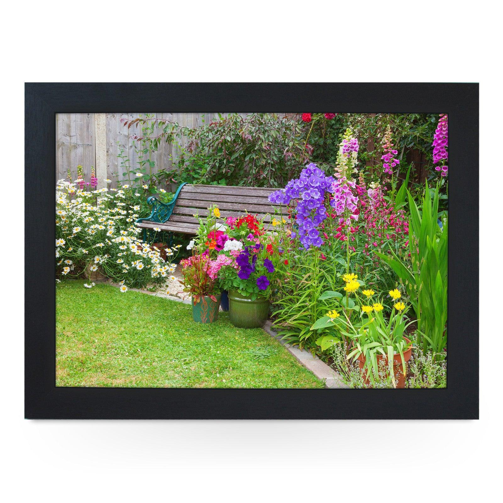 Garden Bench Lap Tray - L0228 Personalised Lap Trays