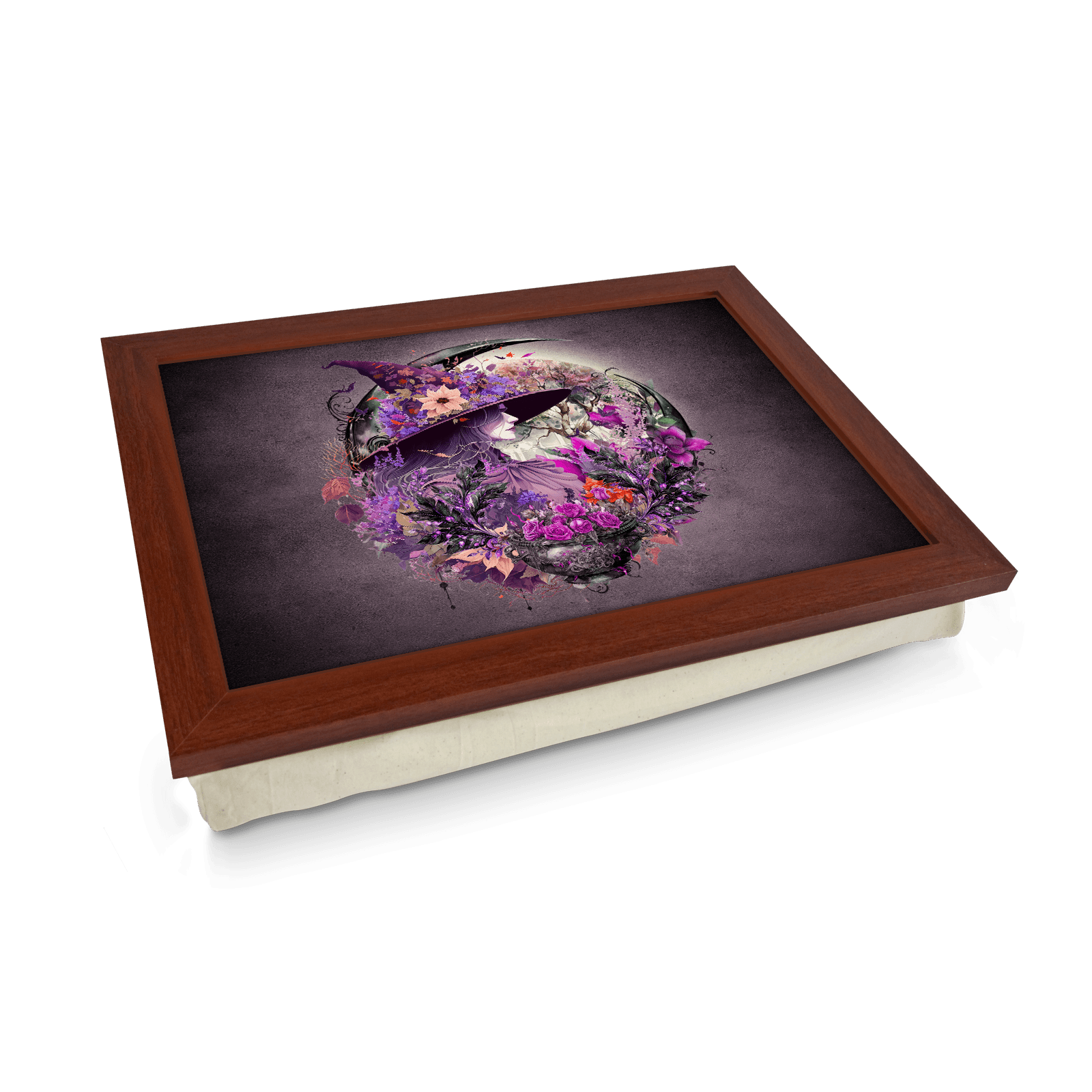 Garden Witch Lap Tray - L1302 - Cushioned Lap Trays by Yoosh