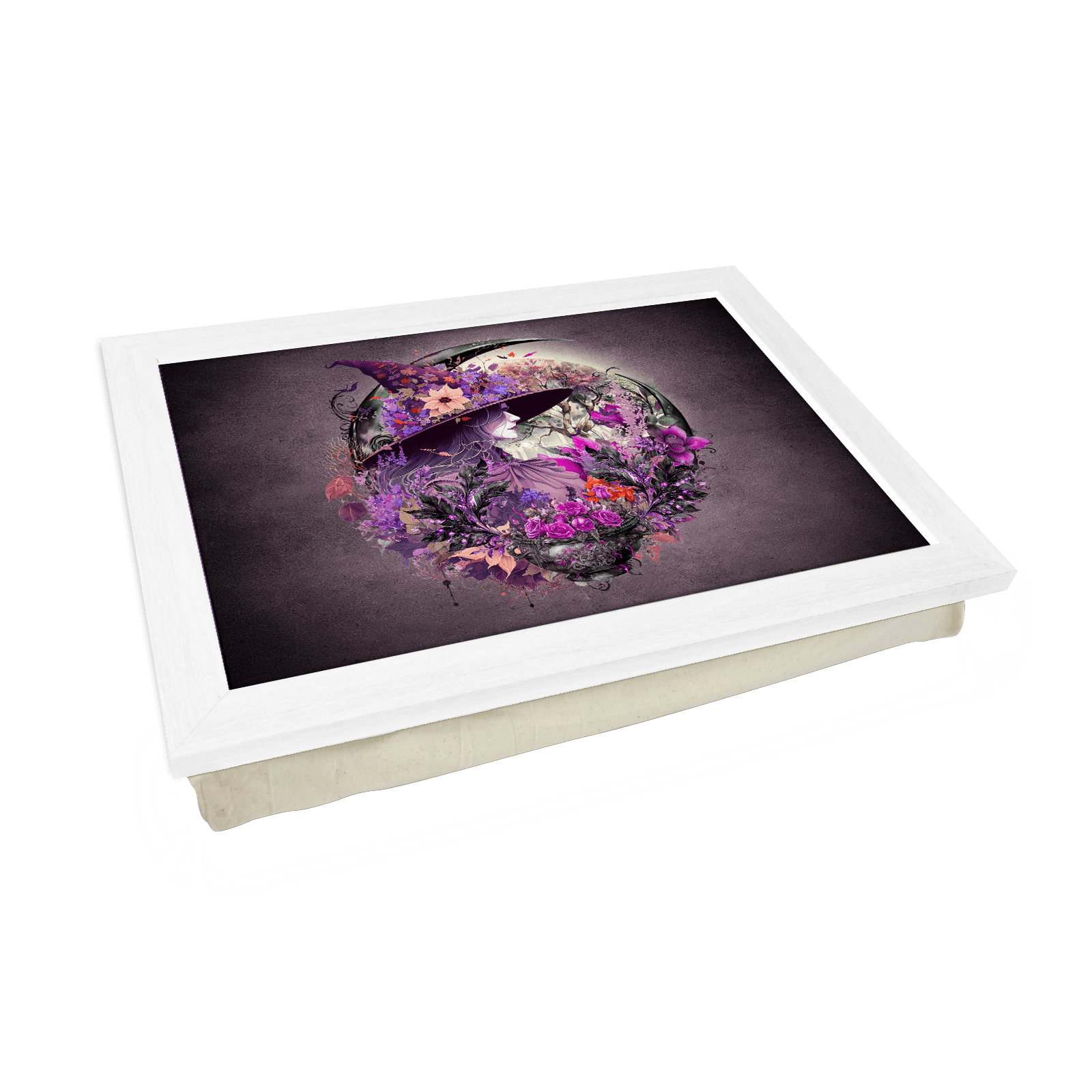 Garden Witch Lap Tray - L1302 - Cushioned Lap Trays by Yoosh