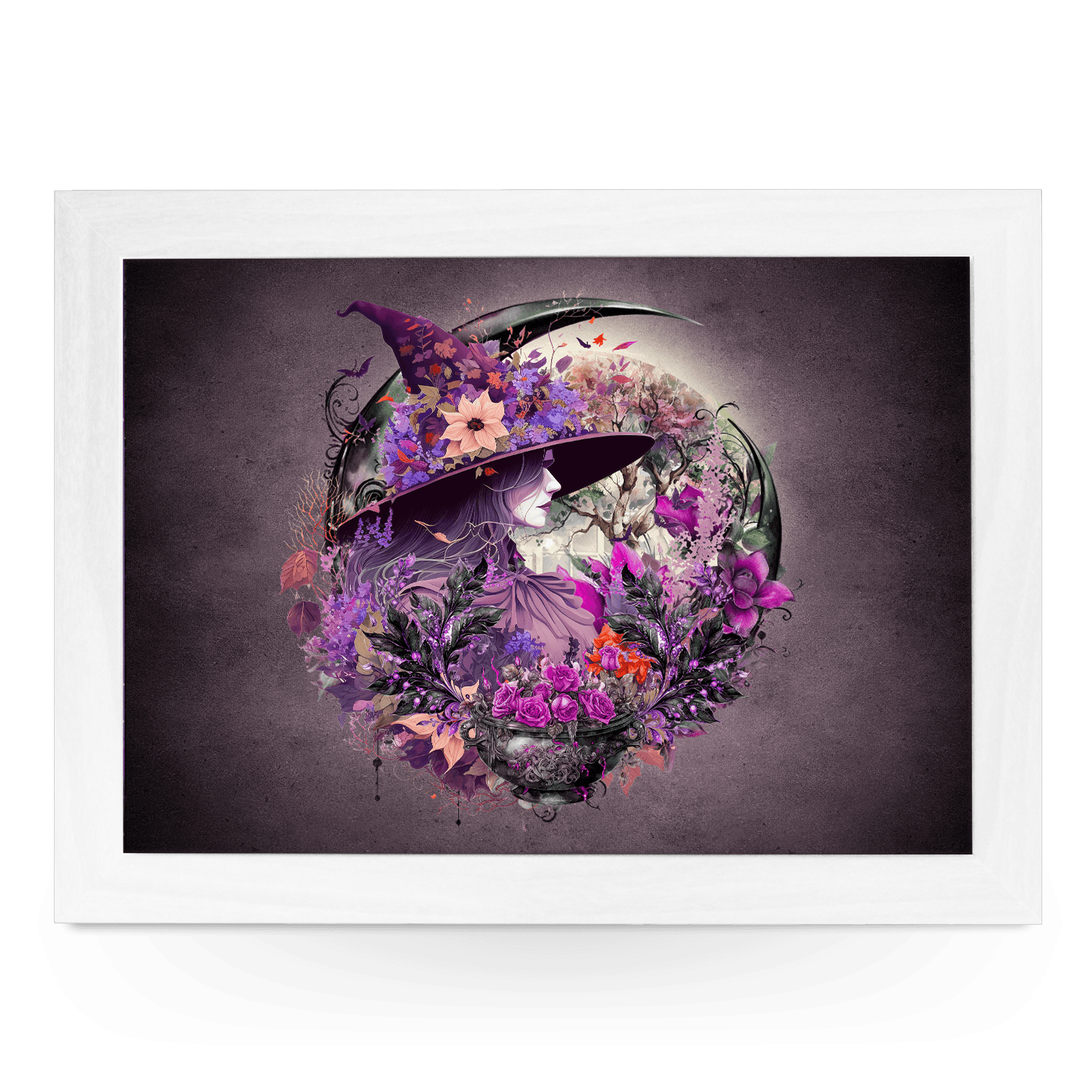 Garden Witch Lap Tray - L1302 - Cushioned Lap Trays by Yoosh