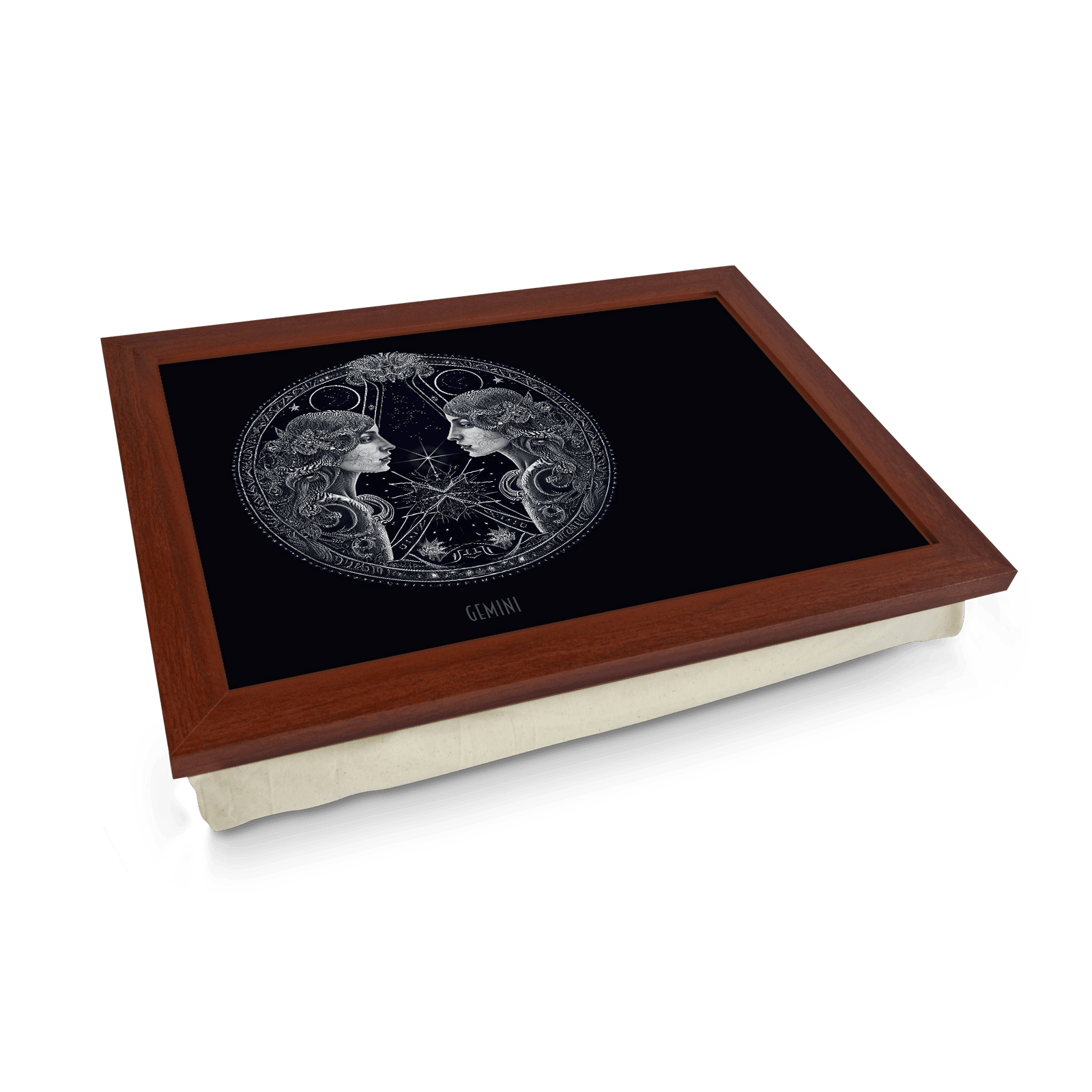 Gemini Star Sign Lap Tray - L1059 - Cushioned Lap Trays by Yoosh