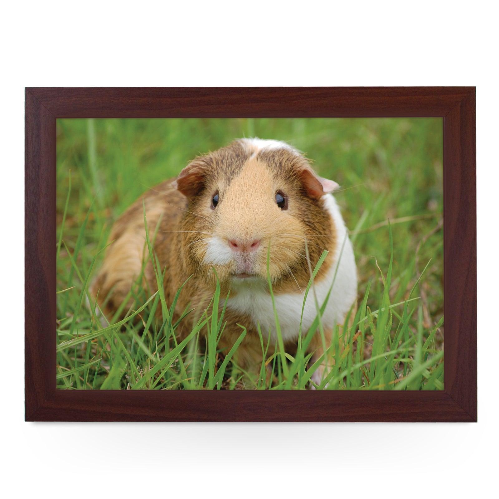 Guinea Pig In The Grass Lap Tray - L1196 - Cushioned Lap Trays by Yoosh