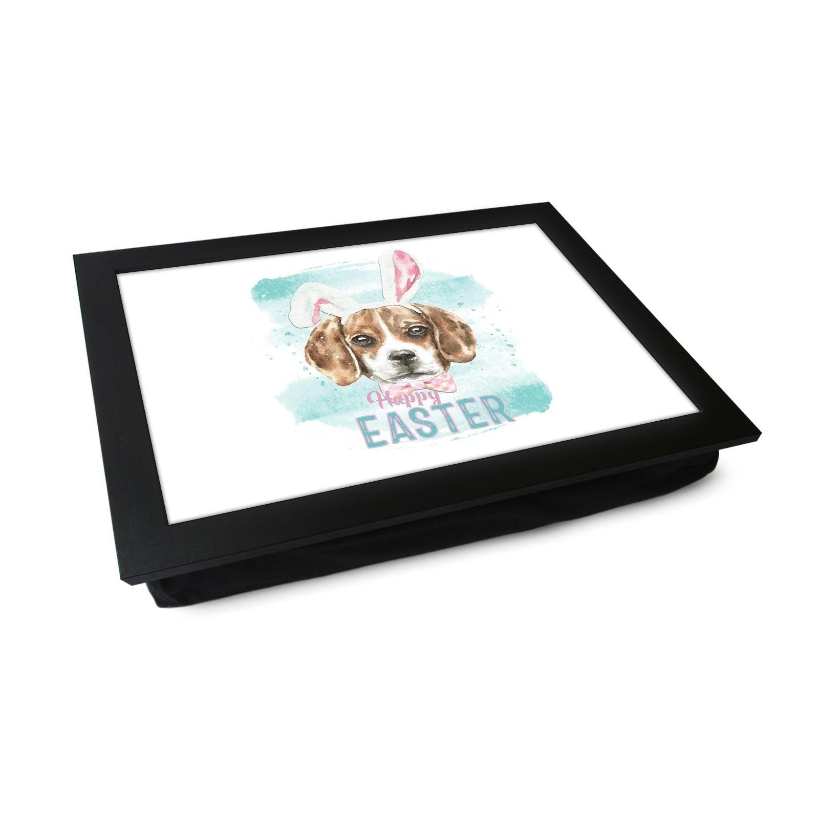 Happy Easter Pup Lap Tray - L604 Personalised Lap Trays