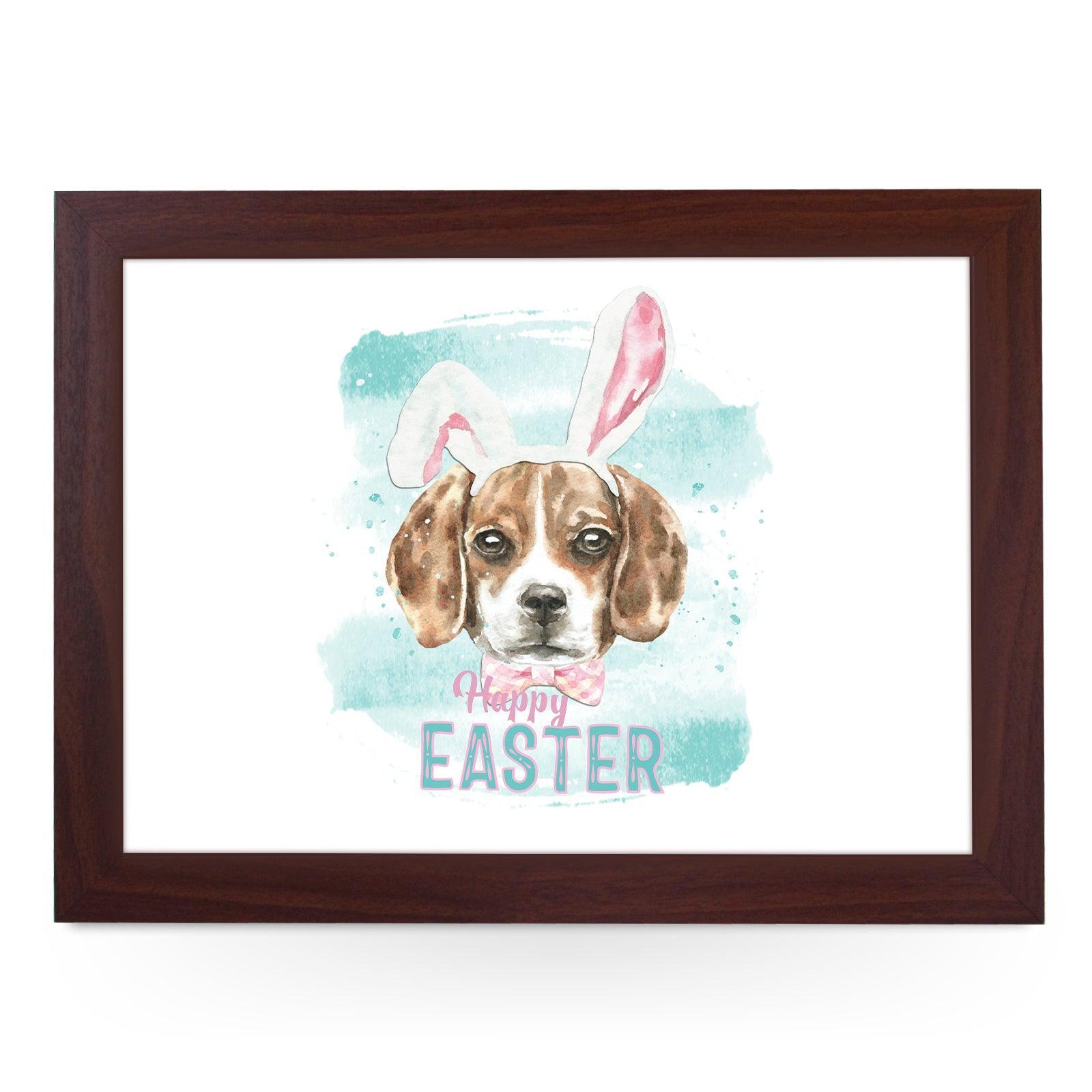 Happy Easter Pup Lap Tray - L604 Personalised Lap Trays