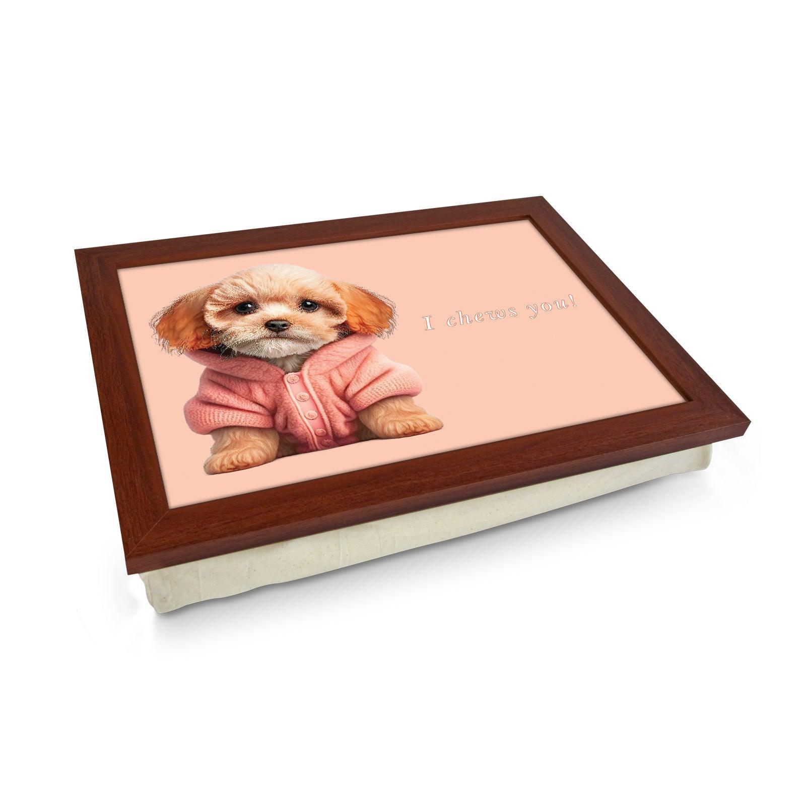 I Chews You Lap Tray - L1104 - Cushioned Lap Trays by Yoosh