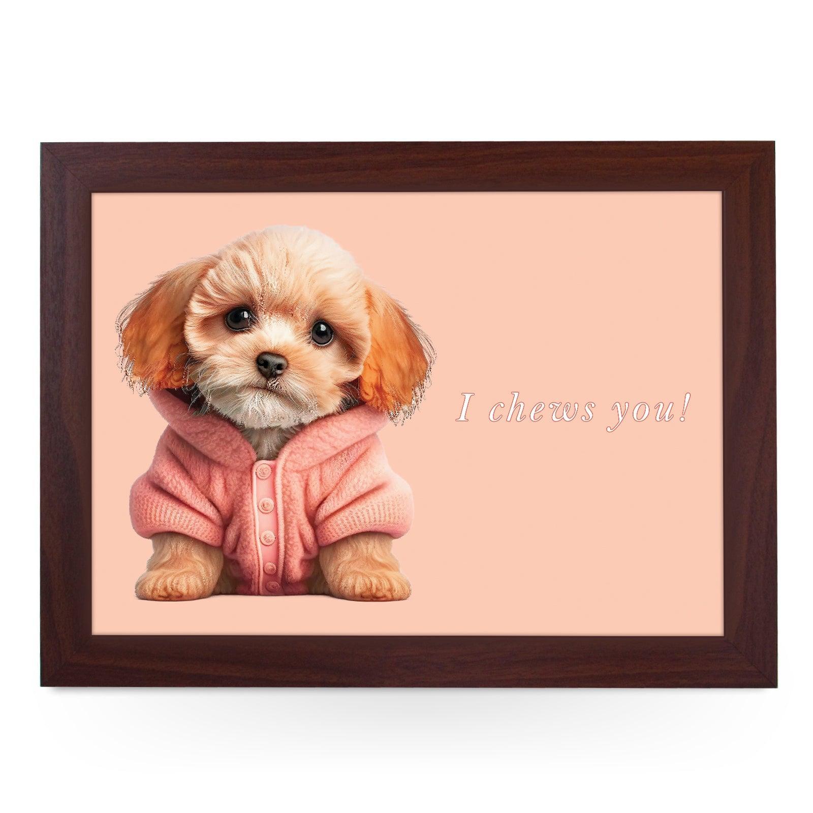 I Chews You Lap Tray - L1104 - Cushioned Lap Trays by Yoosh