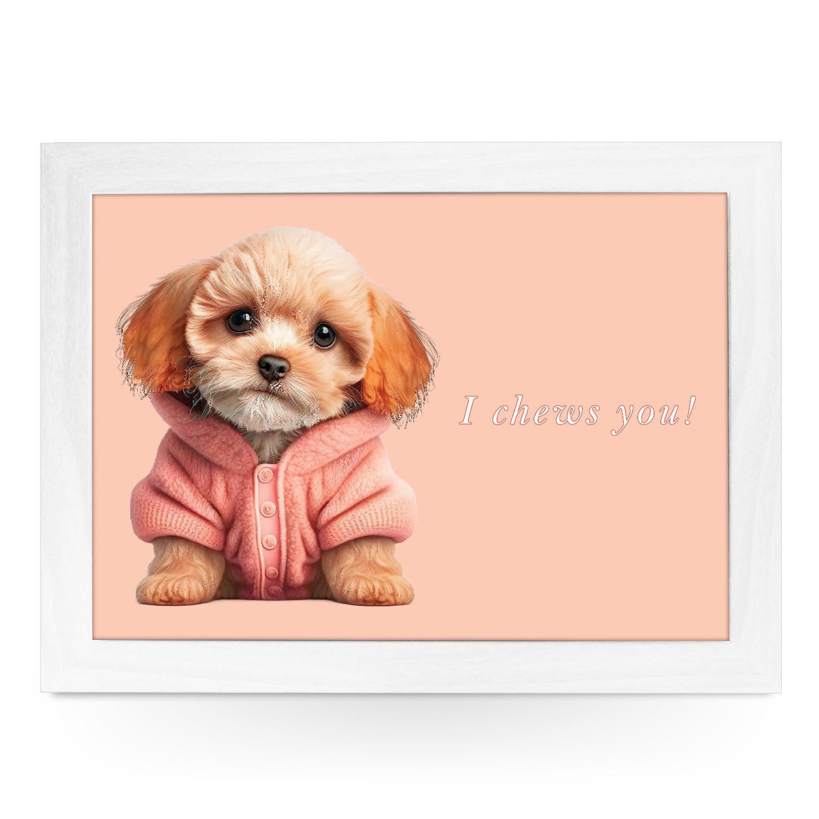 I Chews You Lap Tray - L1104 - Cushioned Lap Trays by Yoosh