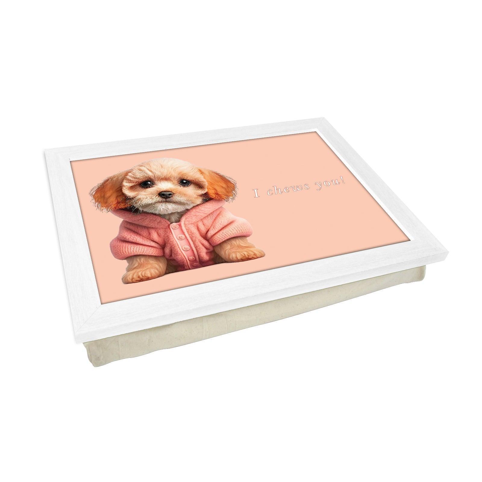 I Chews You Lap Tray - L1104 - Cushioned Lap Trays by Yoosh