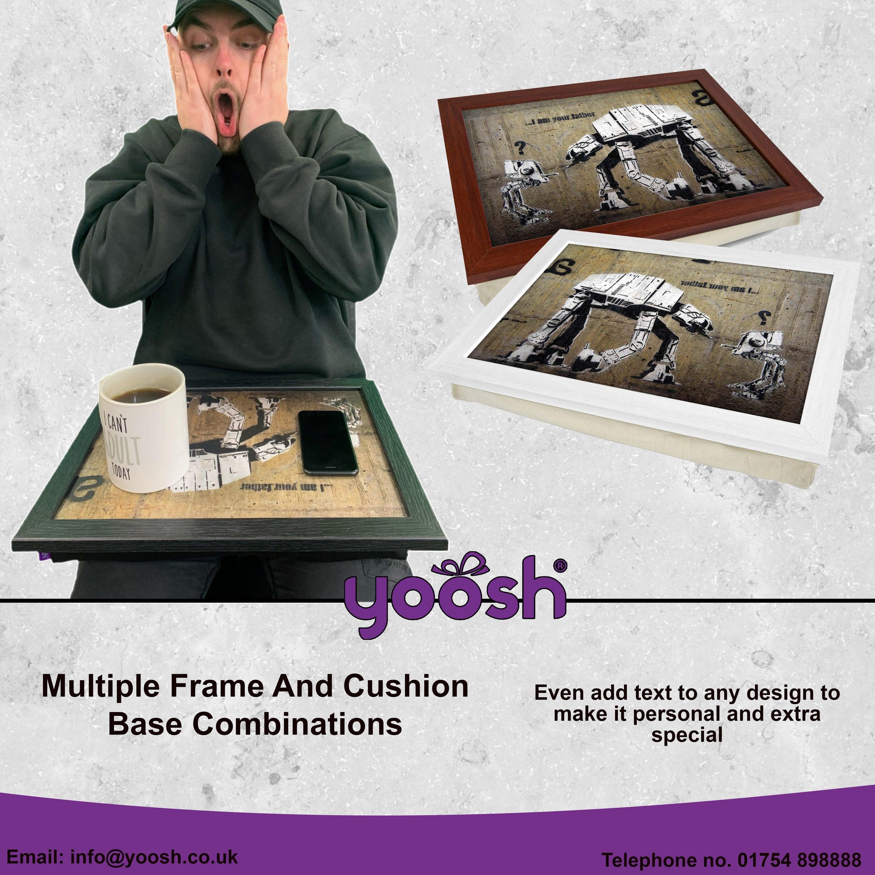 I Chews You Lap Tray - L1104 - Cushioned Lap Trays by Yoosh