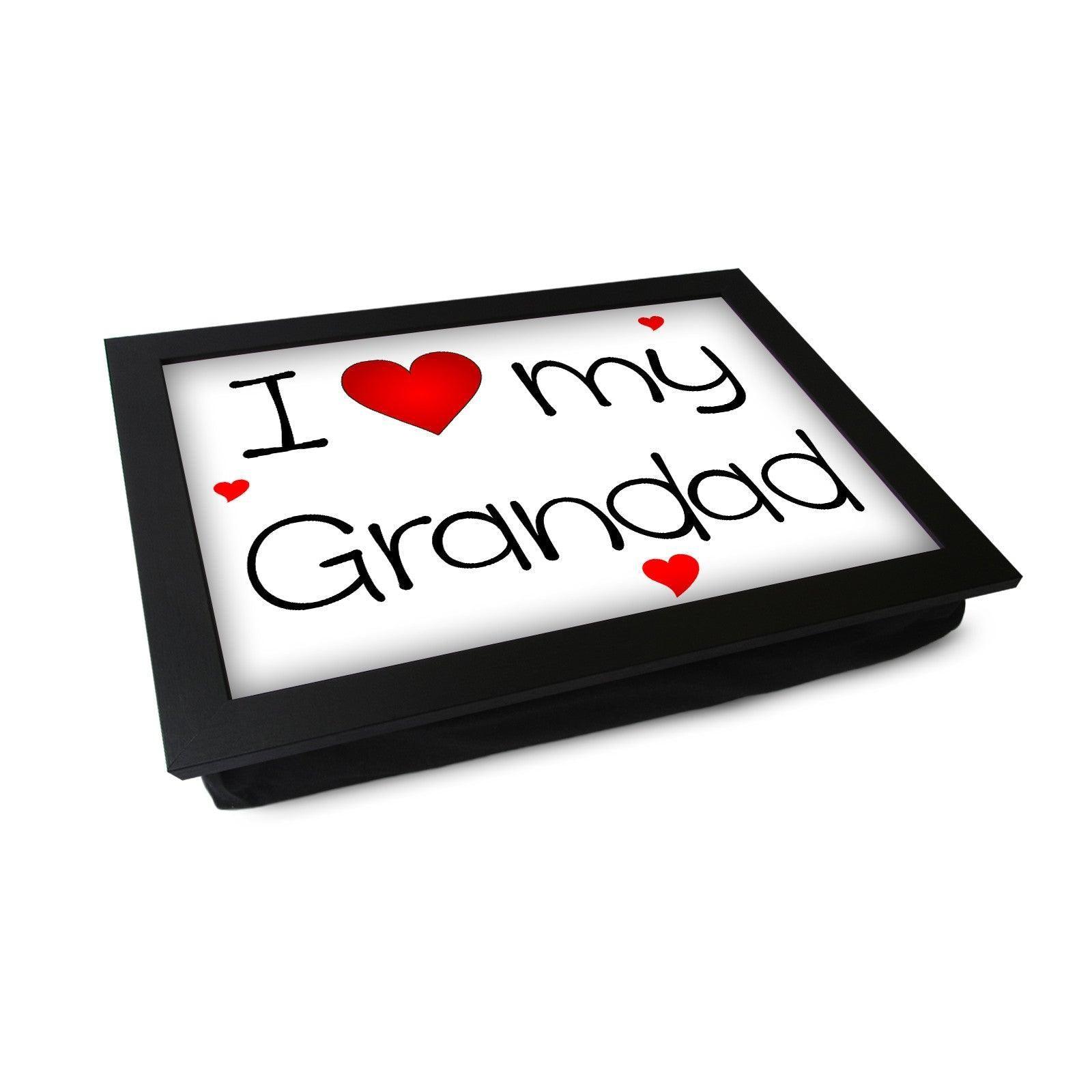 I Heart My Grandad Lap Tray - L0446 Personalised Lap Trays