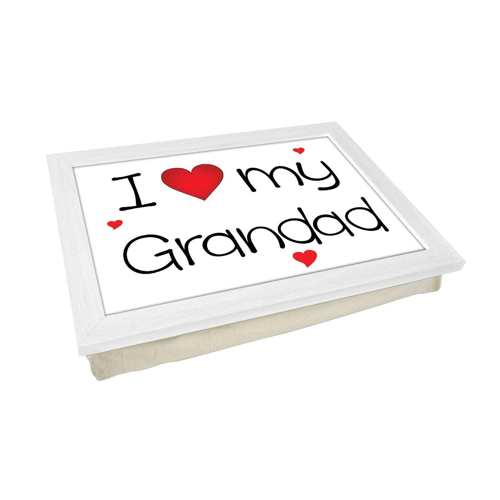 I Heart My Grandad Lap Tray - L0446 Personalised Lap Trays