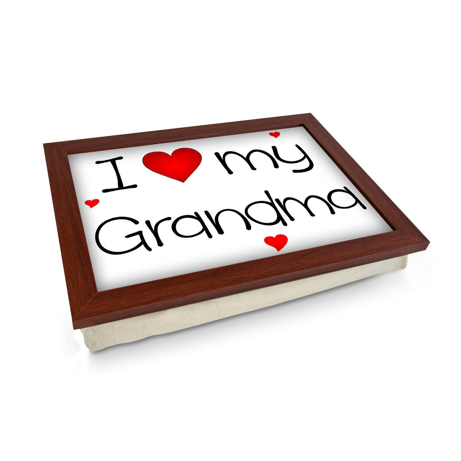 I Heart My Grandma Lap Tray - L0447 Personalised Lap Trays