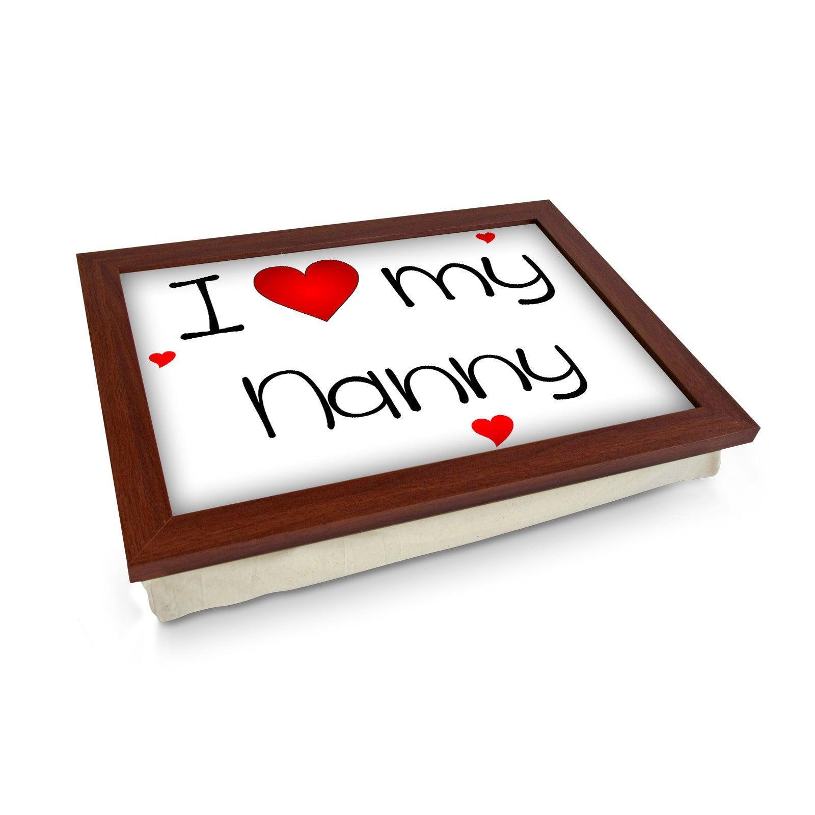 I Heart My Nanny Lap Tray - L0449 Personalised Lap Trays