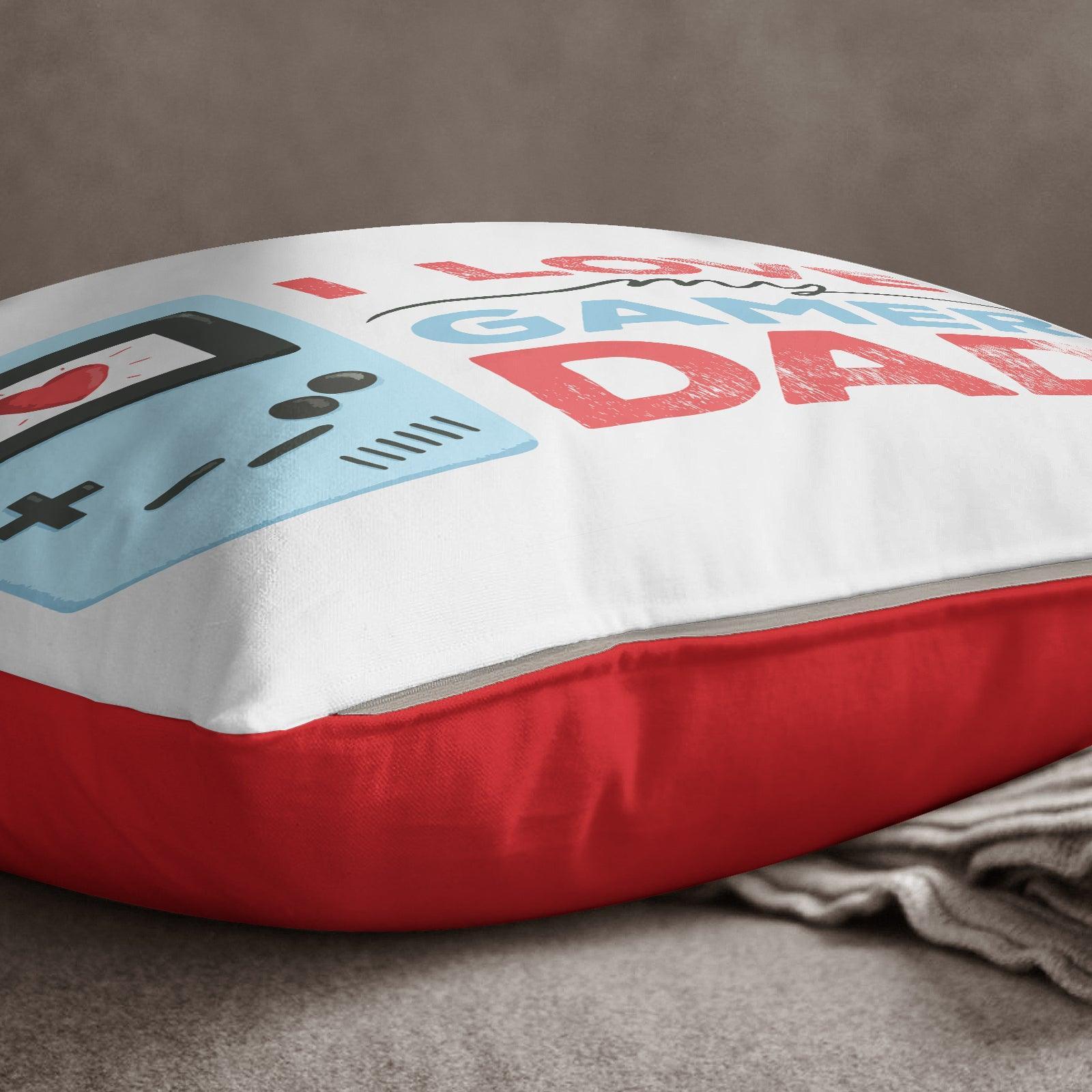 I Love My Gamer Dad - 40 x 40 cm Cushion (L0743) Yoosh