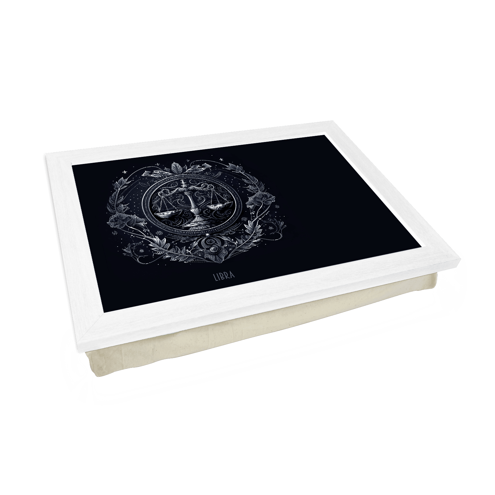 Libra Star Sign Lap Tray - L1060 - Cushioned Lap Trays by Yoosh