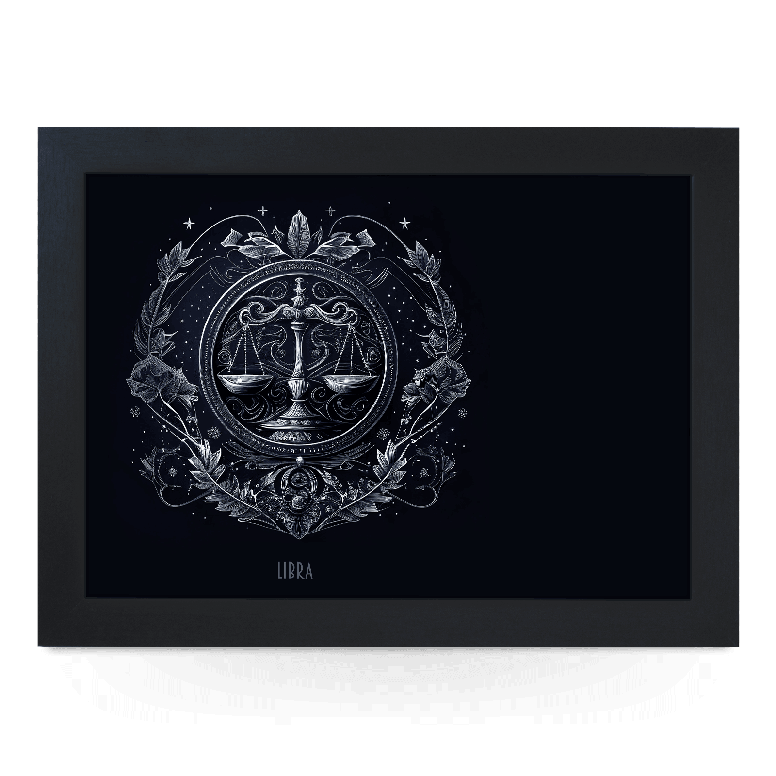 Libra Star Sign Lap Tray - L1060 - Cushioned Lap Trays by Yoosh