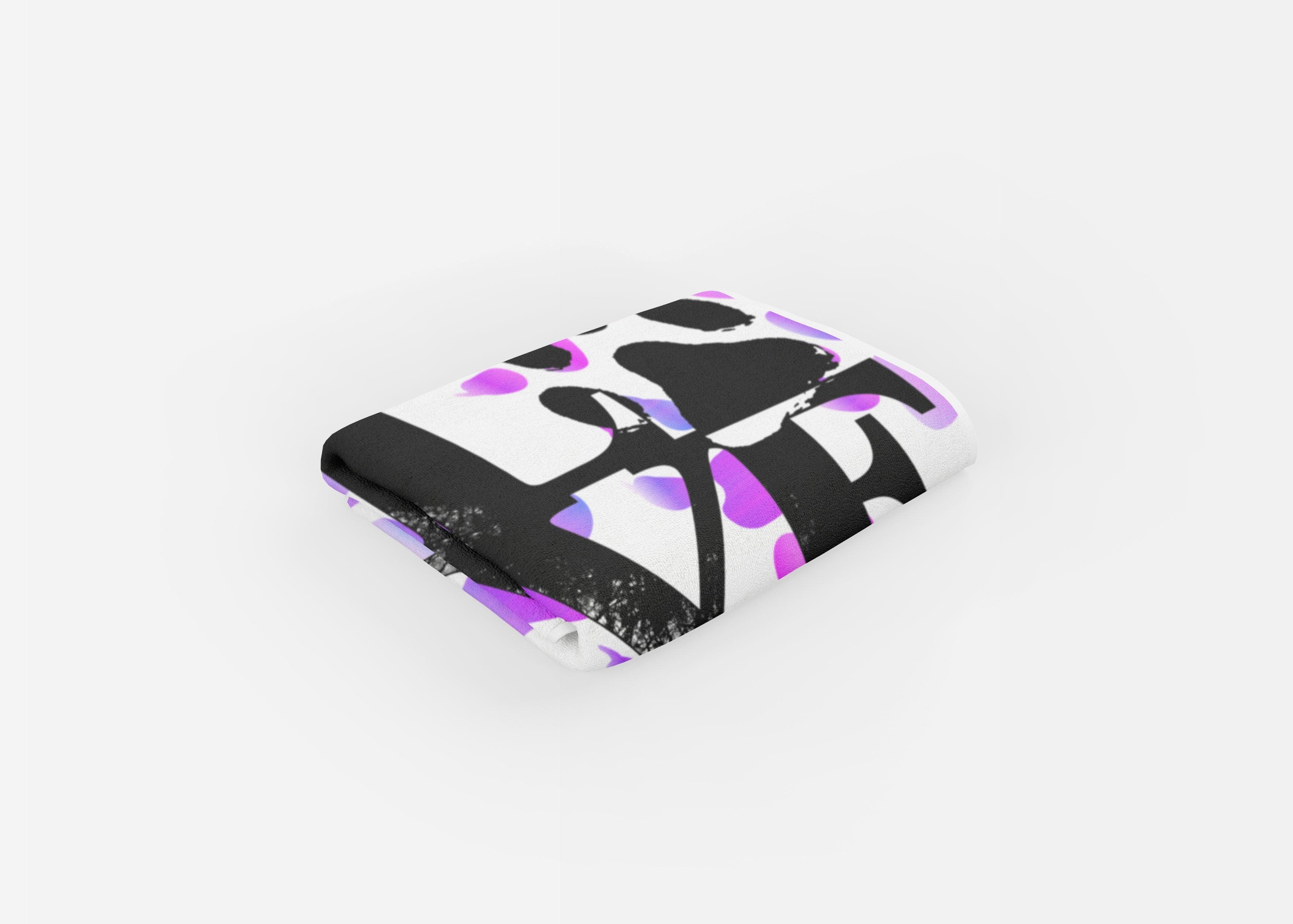 LOVE Dog Paw - Beach Towel Cushioned Lap Trays by Yoosh