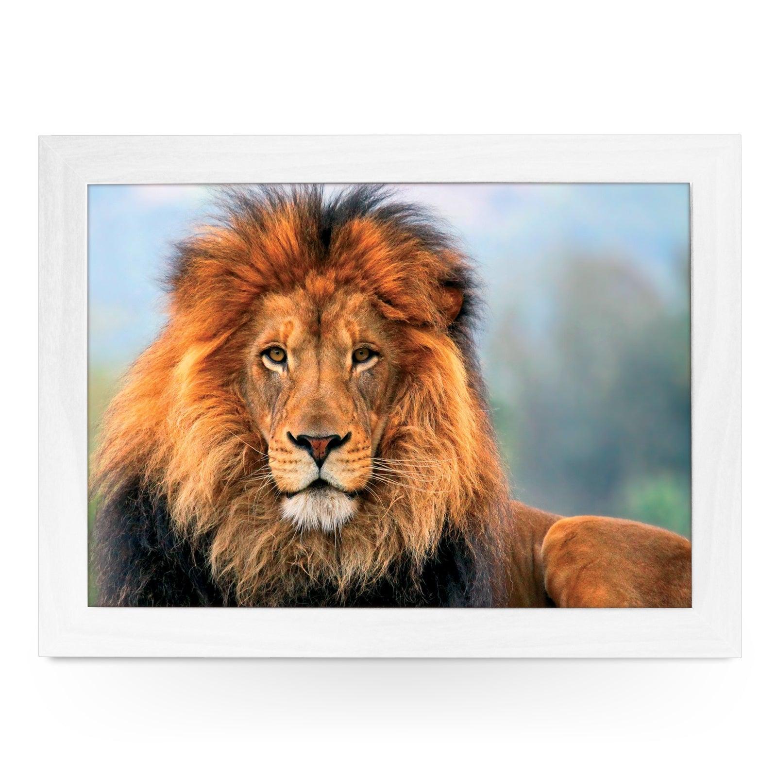 Majestic Lion Lap Tray - L0051 Personalised Lap Trays