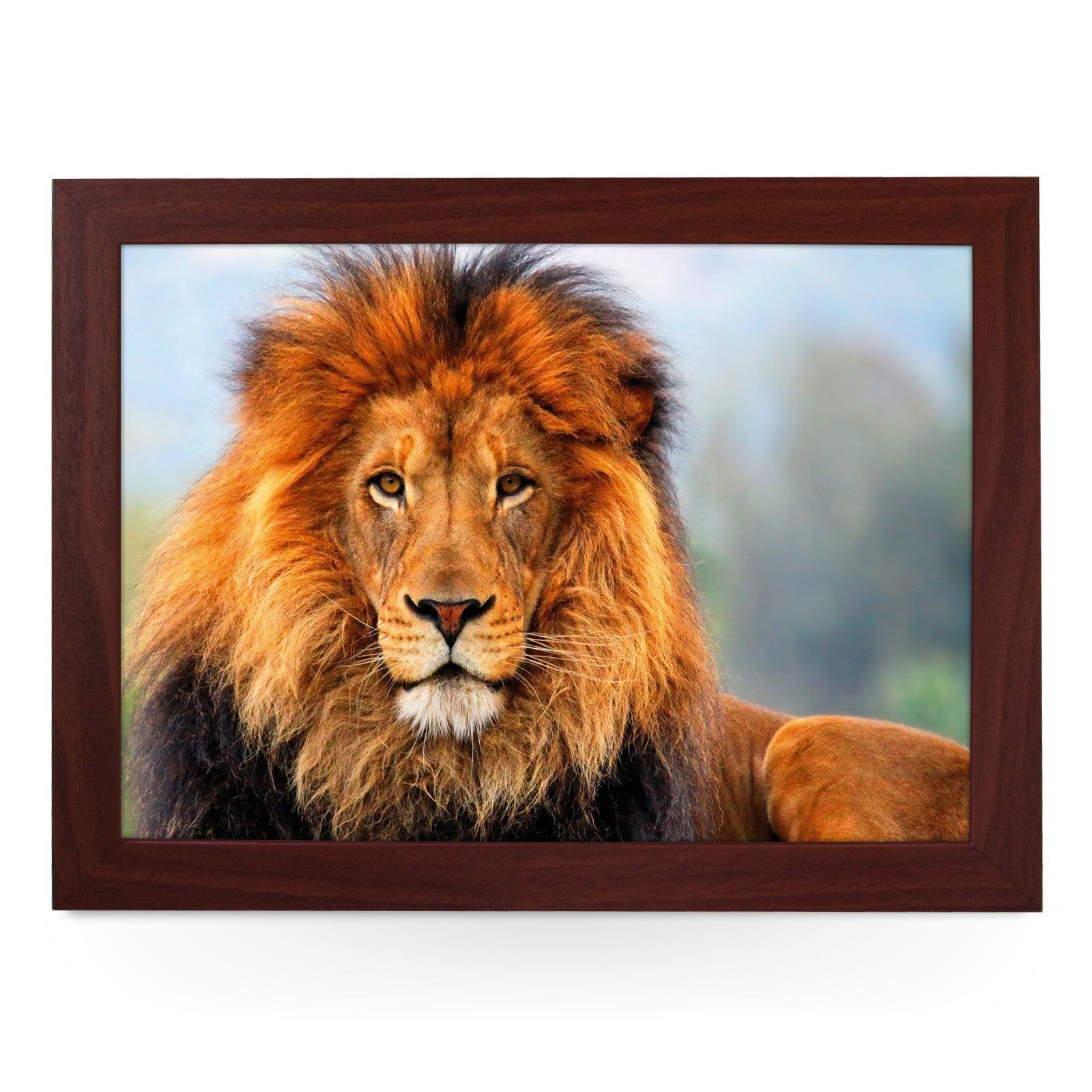 Majestic Lion Lap Tray - L0051 Personalised Lap Trays