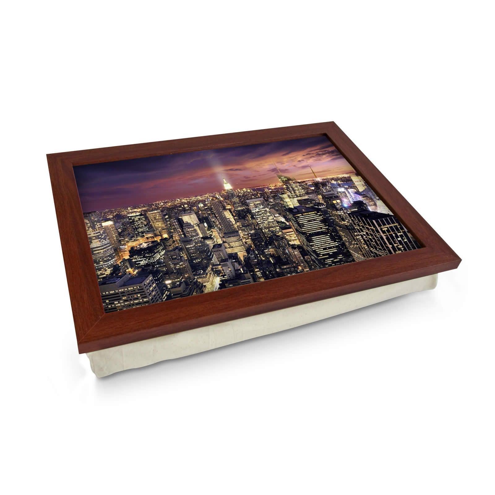 Manhatten at Night Lap Tray - L0032 Personalised Lap Trays
