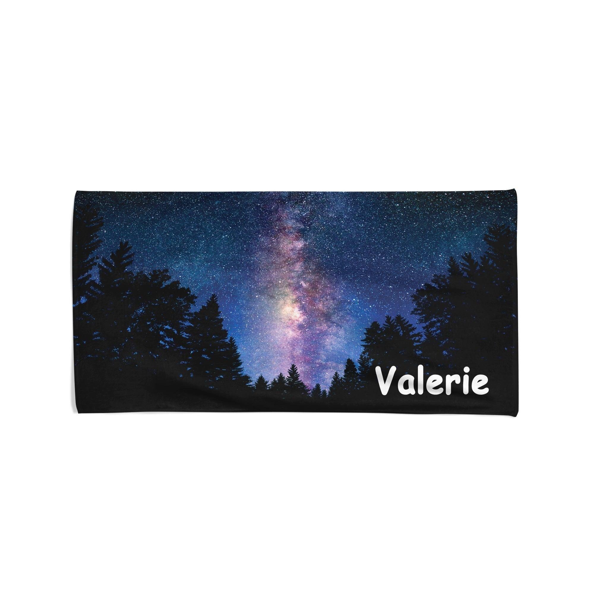 Milky Way At Night - Beach Towel Cushioned Lap Trays by Yoosh