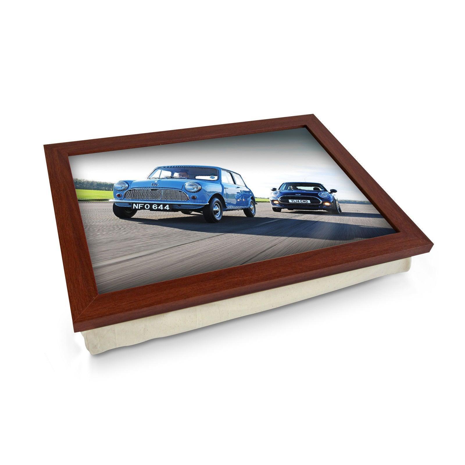 Mini Classic Vs Modern Lap Tray - L0732 Personalised Lap Trays