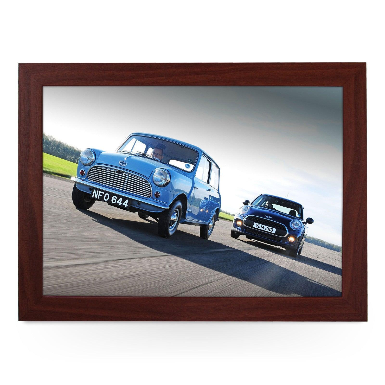 Mini Classic Vs Modern Lap Tray - L0732 Personalised Lap Trays