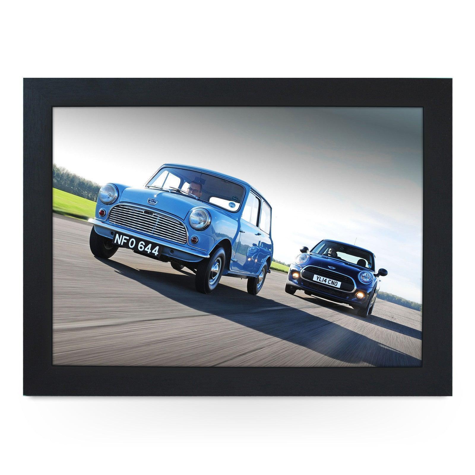 Mini Classic Vs Modern Lap Tray - L0732 Personalised Lap Trays