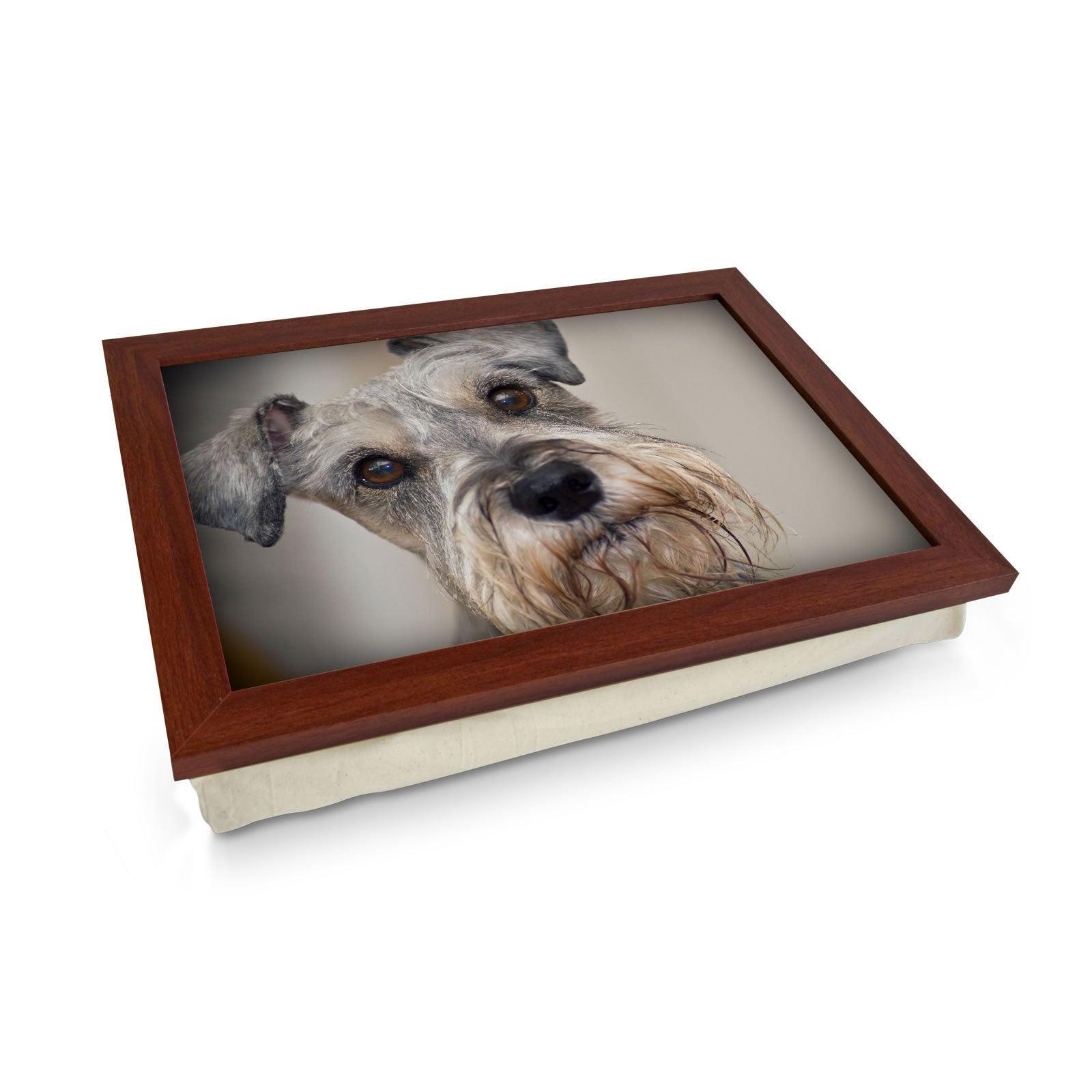 Miniature Schnauzer Lap Tray - L0061 Personalised Lap Trays