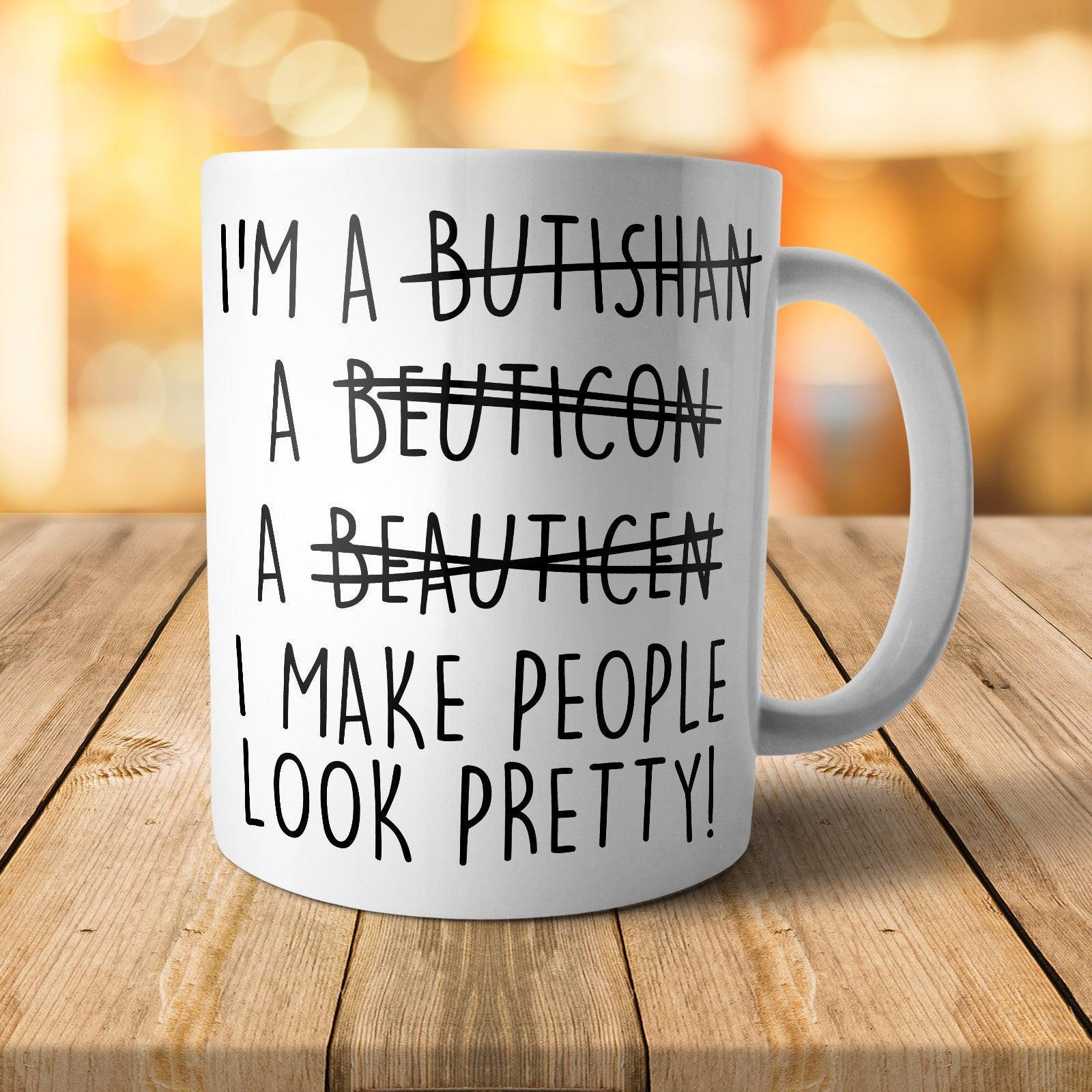 Misspelled Beautician Mug - M007 Yoosh