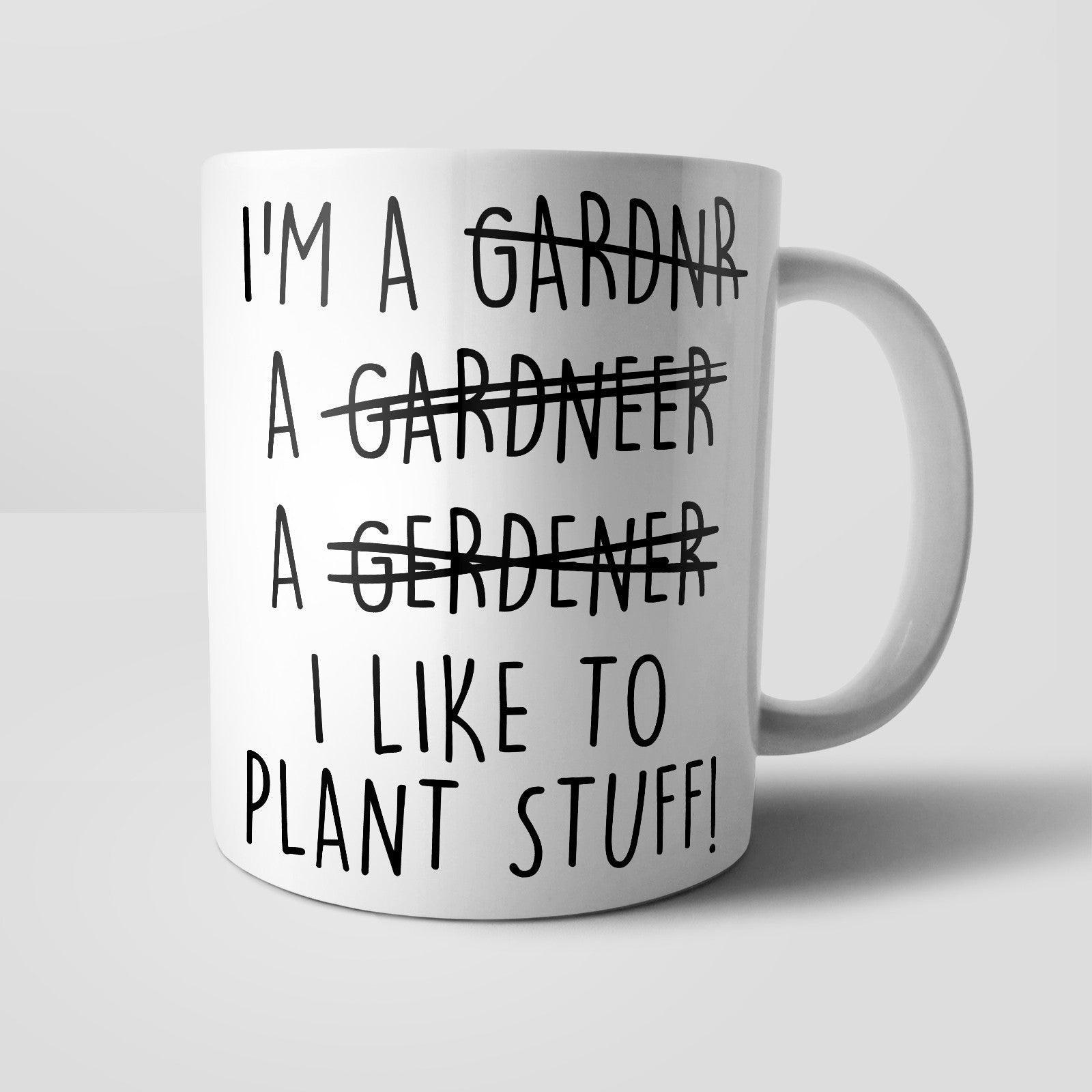 Misspelled Gardener Mug - M008 Yoosh
