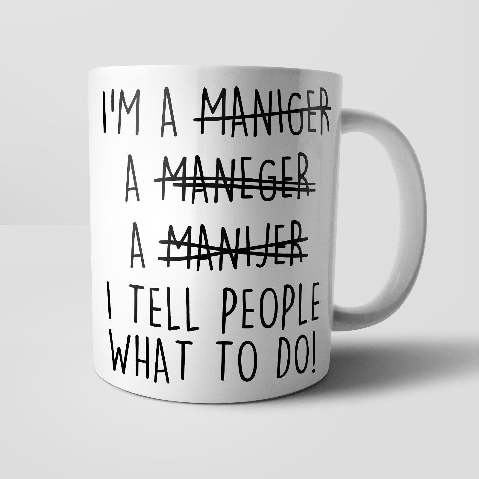 Misspelled Manager Mug - M009 Yoosh