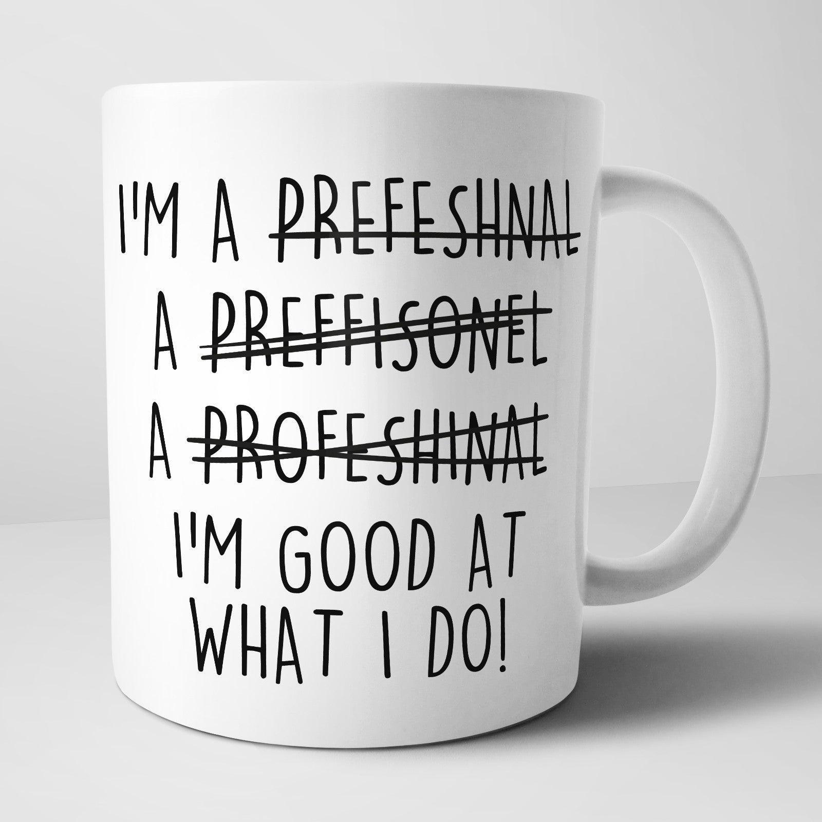 Misspelled Professional Mug - M011 Yoosh