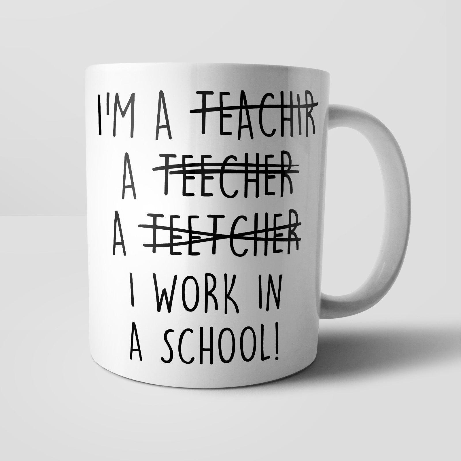 Misspelled Teacher Mug - M012 Yoosh
