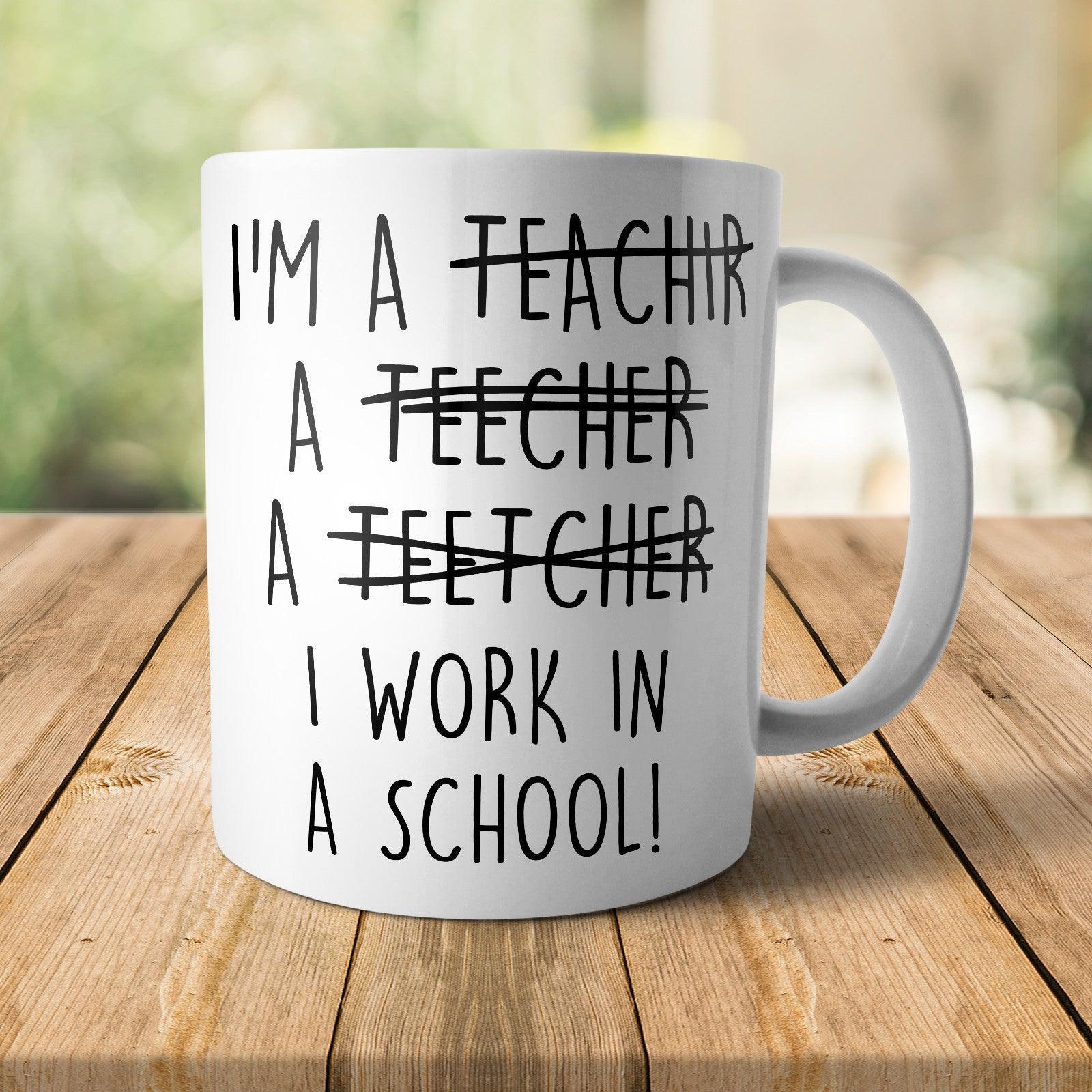 Misspelled Teacher Mug - M012 Yoosh