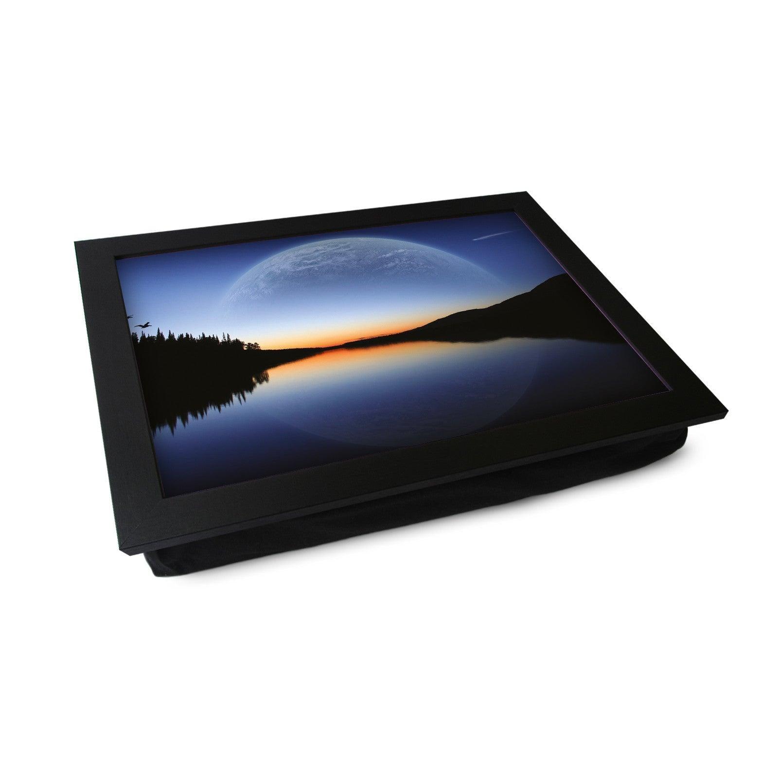 Moon And Lake Lap Tray - L0375 Personalised Lap Trays