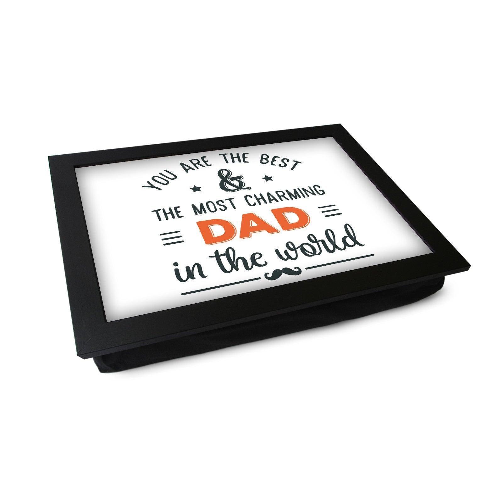Most Charming Dad Lap Tray - L0739 Personalised Lap Trays