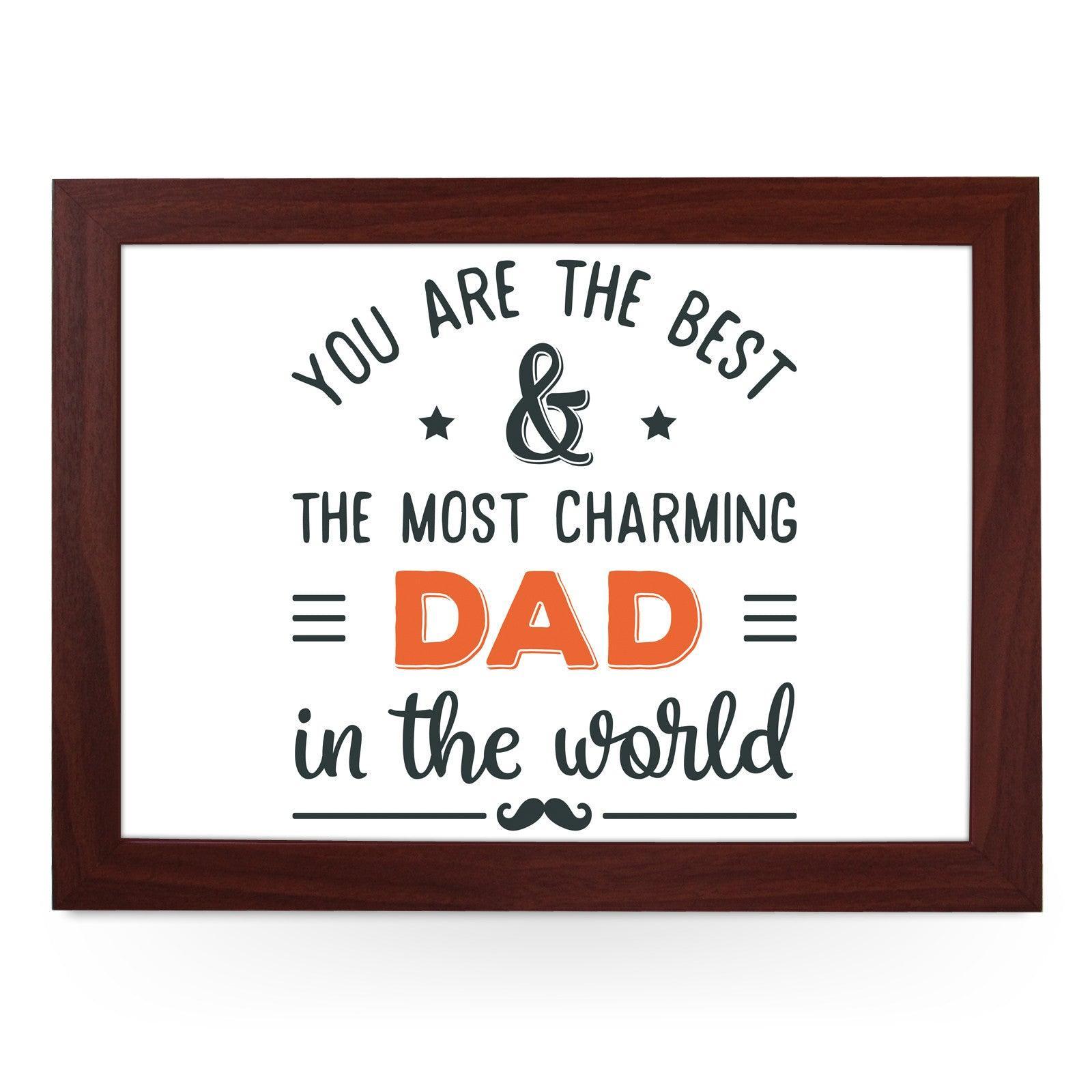 Most Charming Dad Lap Tray - L0739 Personalised Lap Trays