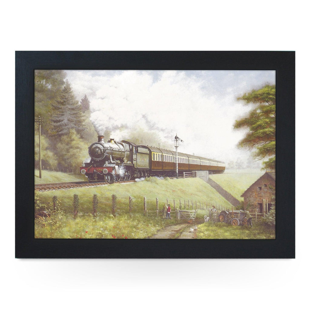 Old Acquaintances GWR Hall Class 5946 Marwell Hall Steam Train Lap Tray - L0901 Personalised Lap Trays