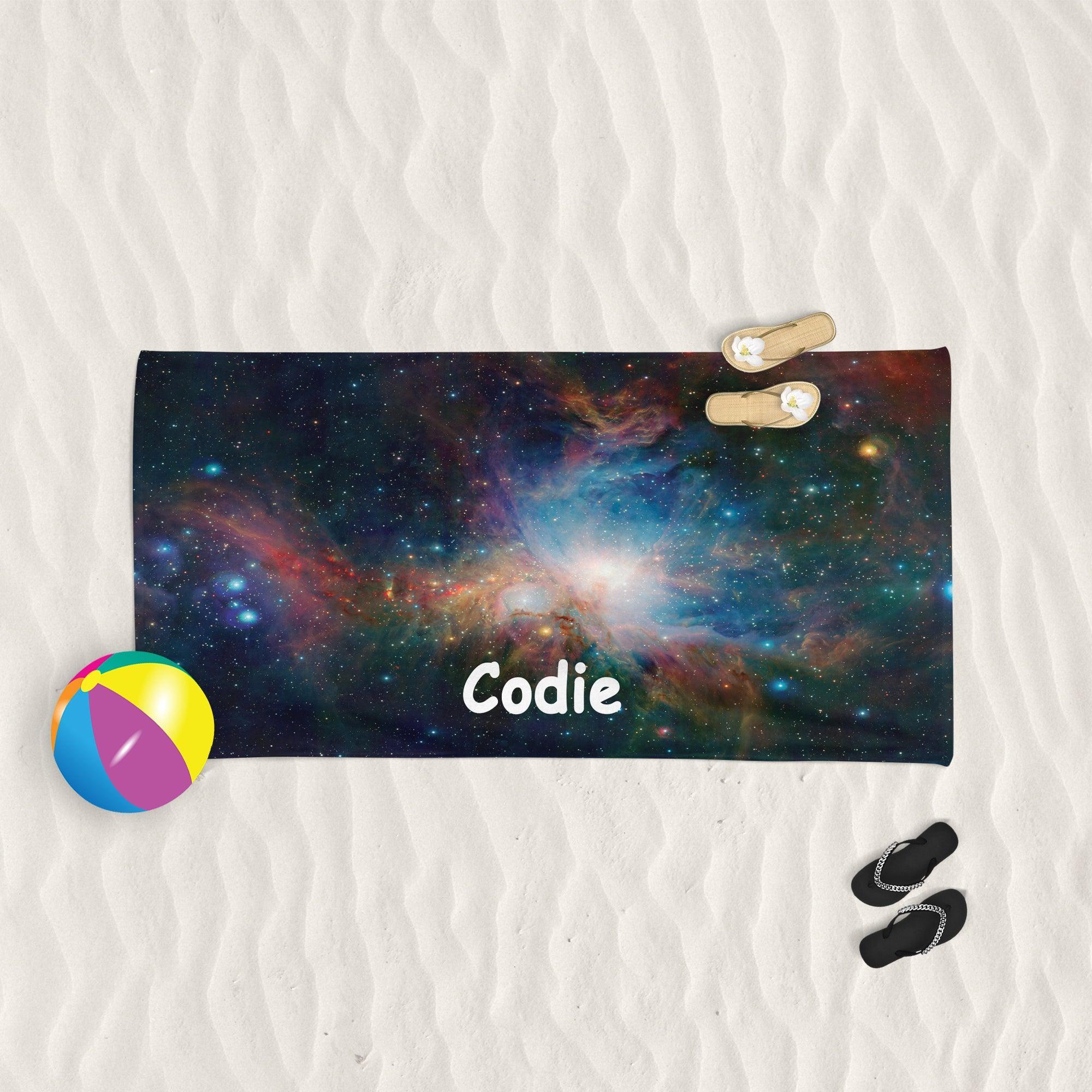 Orion Nebula - Beach Towel Cushioned Lap Trays by Yoosh