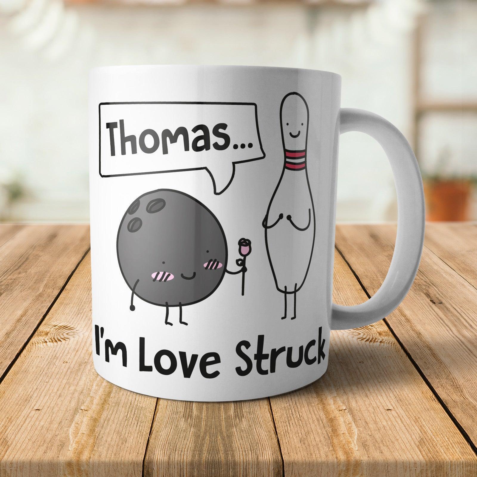 Personalised Love Struck Mug - M032 Yoosh