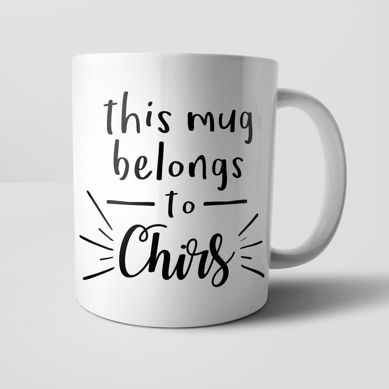 Personalised Name Mug - M028 Yoosh