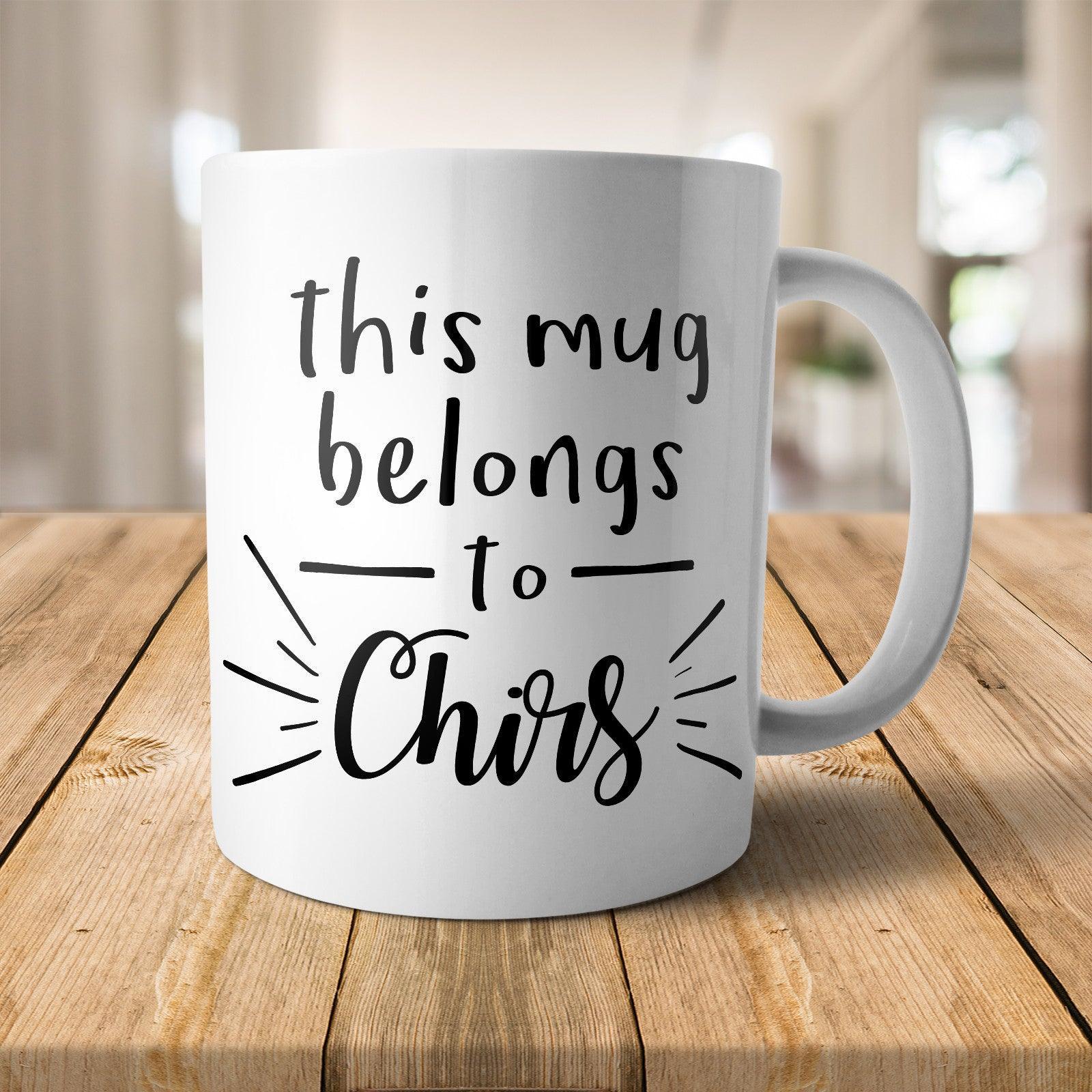 Personalised Name Mug - M028 Yoosh