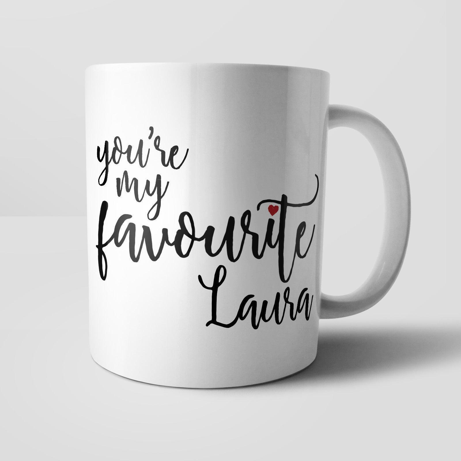Personalised You're My Favourite Mug - M015 Yoosh