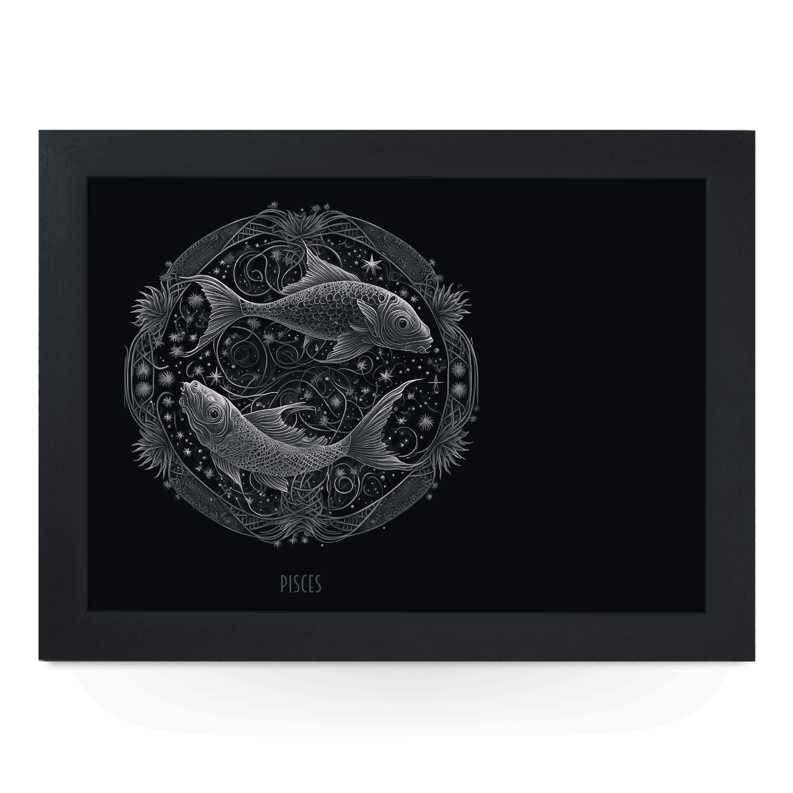 Pisces Star Sign Lap Tray - L1056 - Cushioned Lap Trays by Yoosh