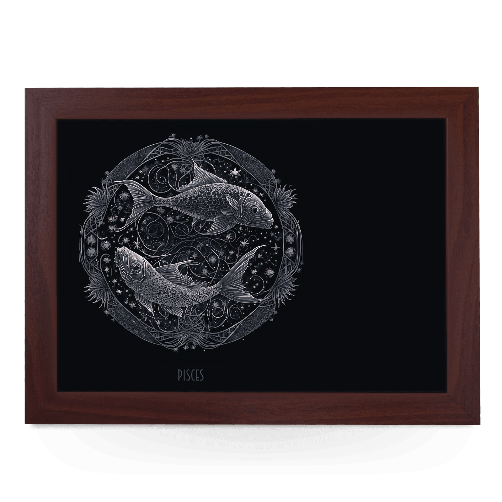 Pisces Star Sign Lap Tray - L1056 - Cushioned Lap Trays by Yoosh