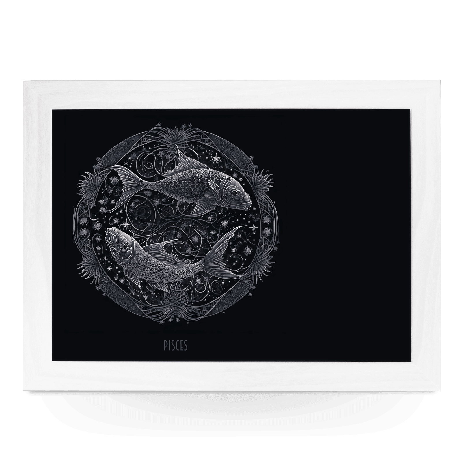 Pisces Star Sign Lap Tray - L1056 - Cushioned Lap Trays by Yoosh
