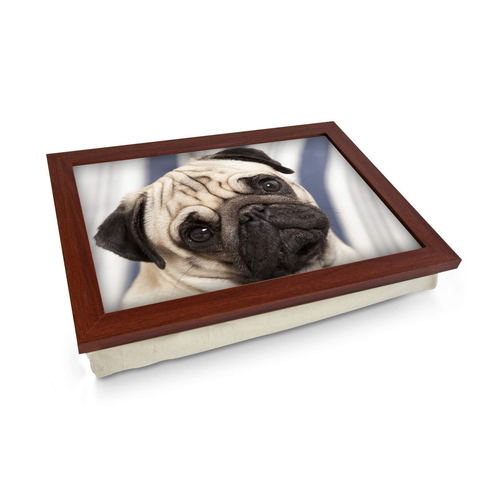 Pug Dog Lap Tray - L0147 Personalised Lap Trays