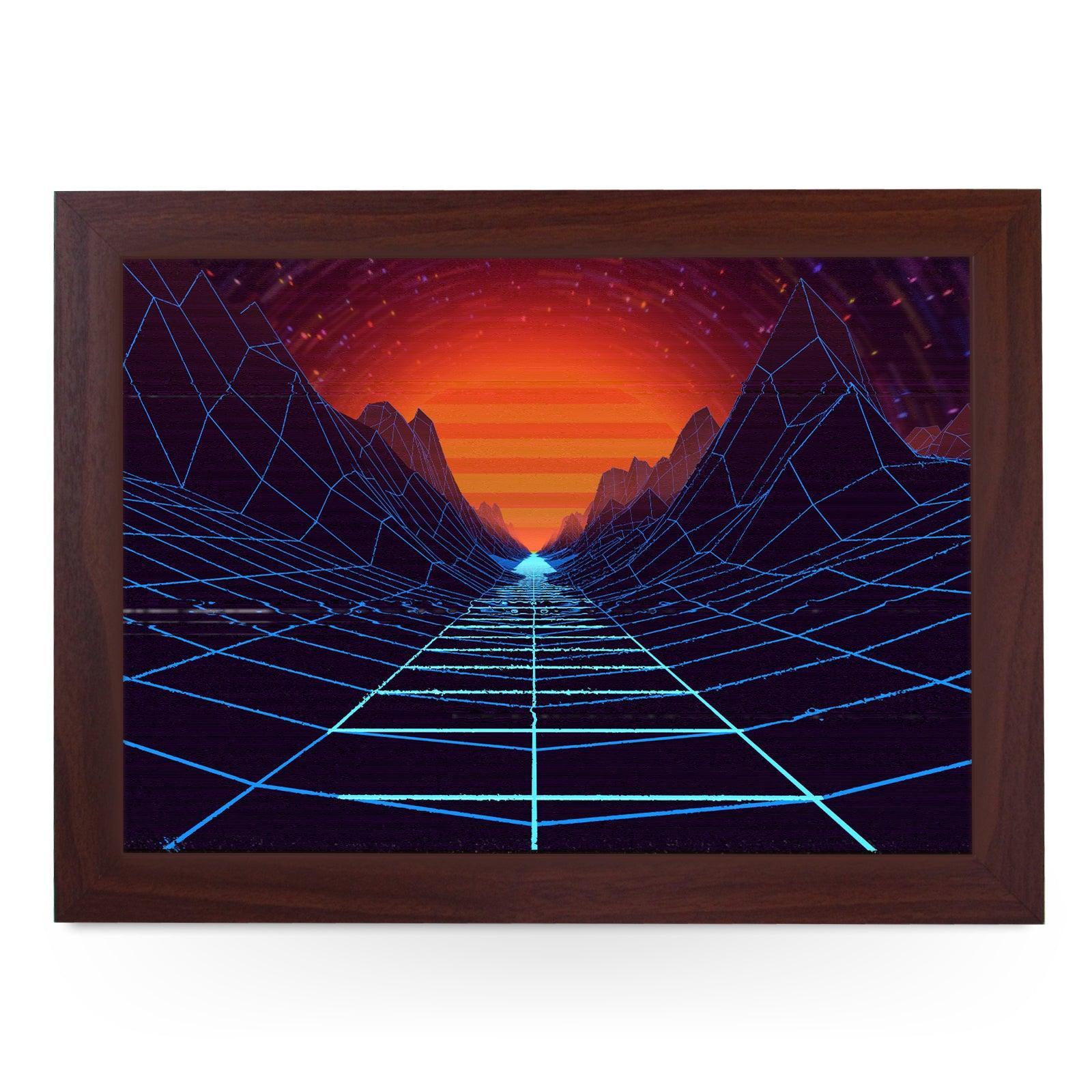 Retrowave Lap Tray - L872 Personalised Lap Trays